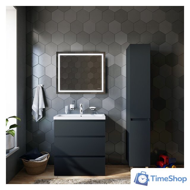  AM.PM Шкаф-пенал Gem S 30 M91CSR0306GM (правый, графит матовый) - Изображение №6 — Интернет-магазин Time-Shop