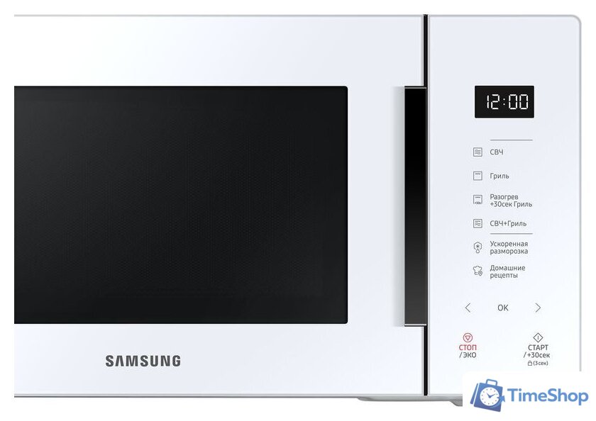 Микроволновая печь Samsung MG23T5018AW/BW - Изображение №6 — Интернет-магазин Time-Shop