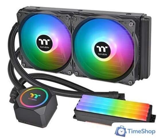 Система жидкостного охлаждения для процессора Thermaltake Floe RC240 CL-W271-PL12SW-A - Изображение №1 — Интернет-магазин Time-Shop