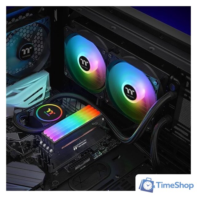 Система жидкостного охлаждения для процессора Thermaltake Floe RC240 CL-W271-PL12SW-A - Изображение №10 — Интернет-магазин Time-Shop