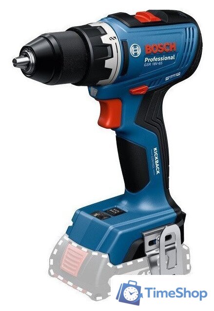Дрель-шуруповерт Bosch GSR 18V-65 Professional 06019N3200 (без АКБ) - Изображение №1 — Интернет-магазин Time-Shop