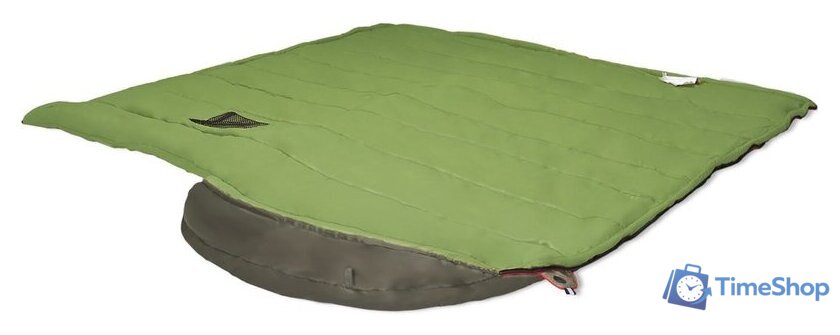 Спальный мешок AlexikA Summer Wide Plus 230 (правая молния, оливковый) - Изображение №3 — Интернет-магазин Time-Shop