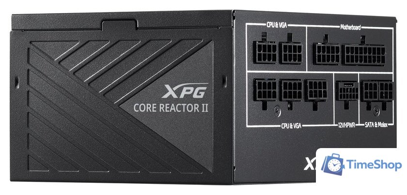 Блок питания ADATA XPG Core Reactor II 850W COREREACTORII850G-BKCEU - Изображение №2 — Интернет-магазин Time-Shop