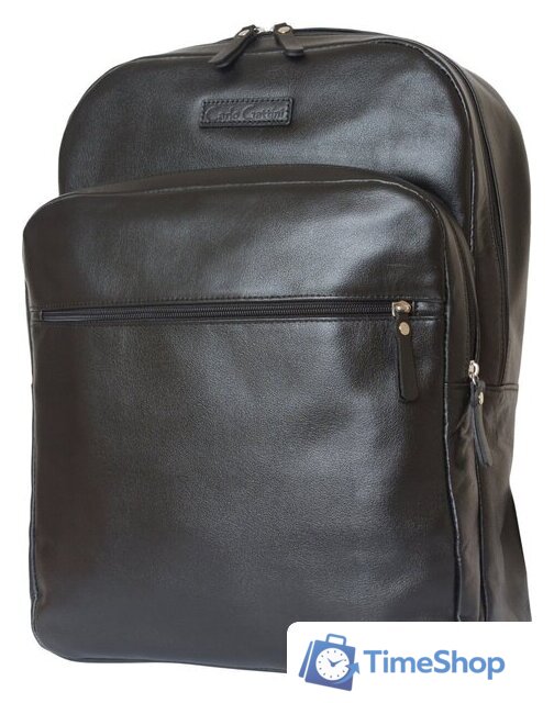 Городской рюкзак Carlo Gattini Monferrato 3017-01 (черный) - Изображение №1 — Интернет-магазин Time-Shop
