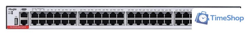 Управляемый коммутатор 3-го уровня Ruijie Networks RG-S5300-48GT4XS-E - Изображение №1 — Интернет-магазин Time-Shop