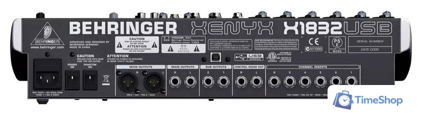 Микшерный пульт Behringer Xenyx X1832USB - Изображение №4 — Интернет-магазин Time-Shop