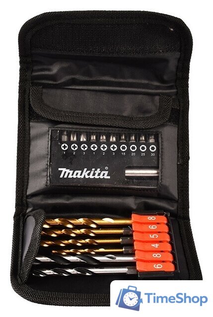 Набор оснастки для электроинструмента Makita D-31762 (17 предметов) - Изображение №2 — Интернет-магазин Time-Shop
