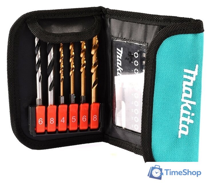 Набор оснастки для электроинструмента Makita D-31762 (17 предметов) - Изображение №3 — Интернет-магазин Time-Shop