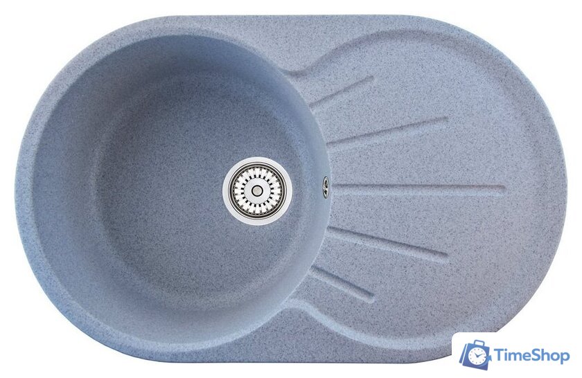Кухонная мойка Berge BR-7501 (серый матовый) - Изображение №1 — Интернет-магазин Time-Shop