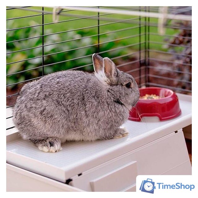 Клетка Ferplast Krolik 140 Plus 57072570 - Изображение №8 — Интернет-магазин Time-Shop