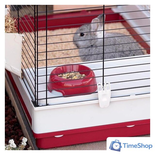 Клетка Ferplast Krolik 140 Plus 57072570 - Изображение №10 — Интернет-магазин Time-Shop