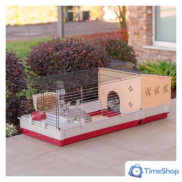 Клетка Ferplast Krolik 140 Plus 57072570 - Изображение №4 — Интернет-магазин Time-Shop