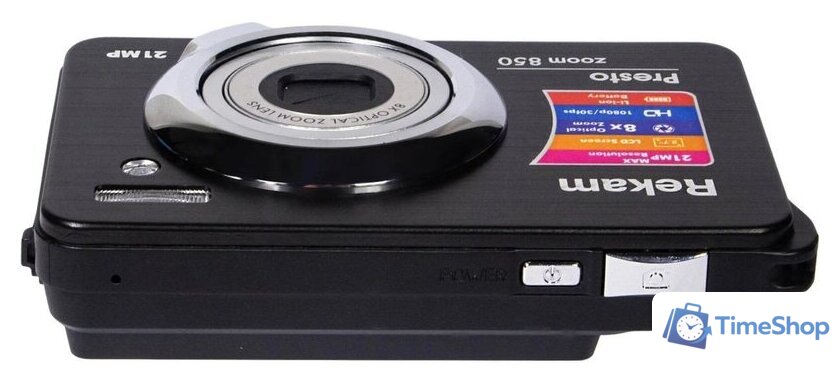 Фотоаппарат Rekam Presto zoom 850 (черный) - Изображение №7 — Интернет-магазин Time-Shop