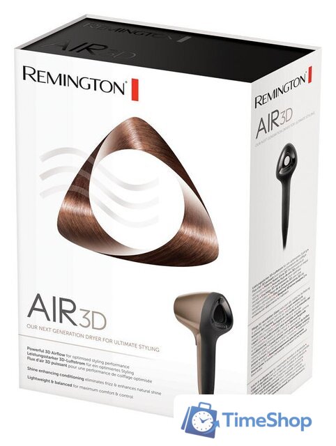 Фен Remington AIR3D D7777 - Изображение №2 — Интернет-магазин Time-Shop