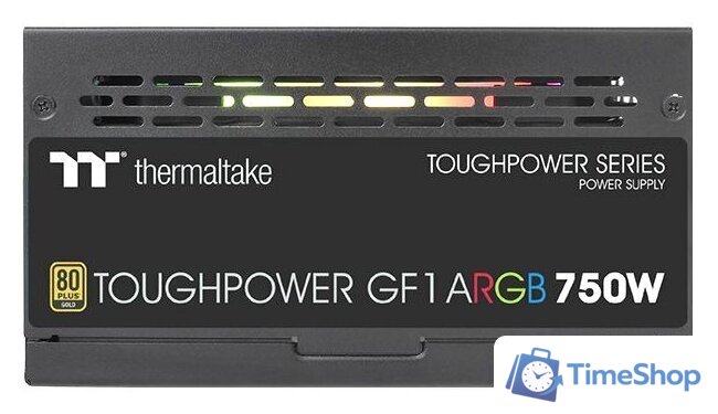 Блок питания Thermaltake Toughpower GF1 ARGB 750W Gold TT Premium TTP-750AH3FCG-U - Изображение №3 — Интернет-магазин Time-Shop