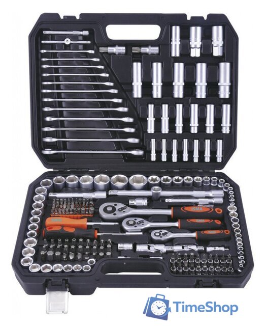 Универсальный набор инструментов ISMA 38841 (216 предметов) - Изображение №1 — Интернет-магазин Time-Shop