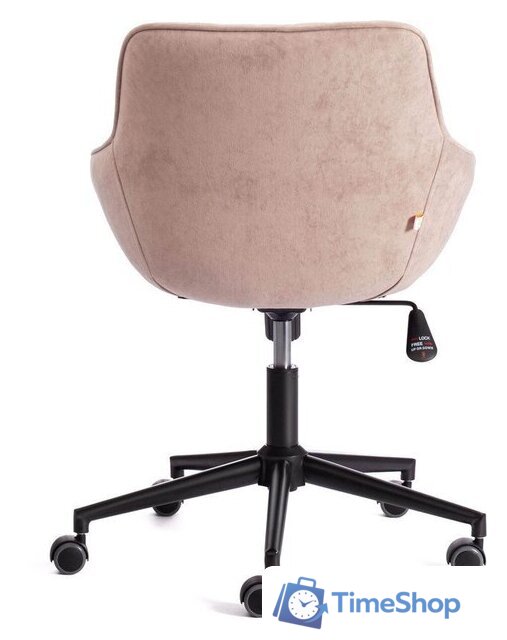 Офисное кресло TetChair Dublin (велюр, бежевый 40) - Изображение №4 — Интернет-магазин Time-Shop