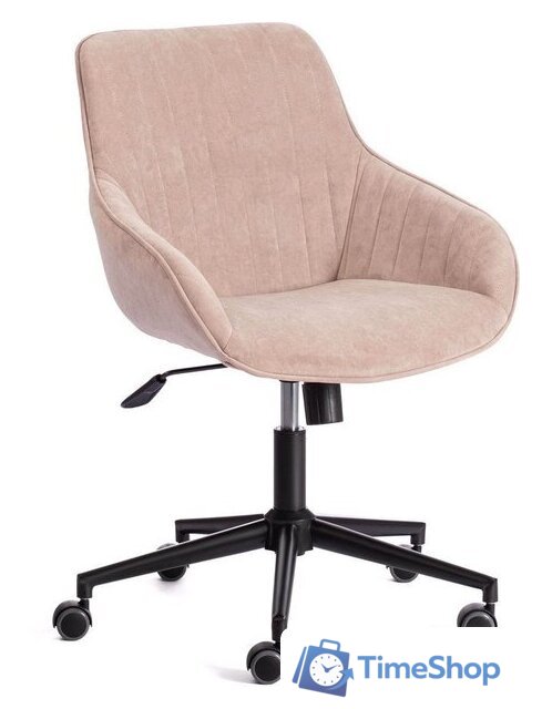 Офисное кресло TetChair Dublin (велюр, бежевый 40) - Изображение №1 — Интернет-магазин Time-Shop