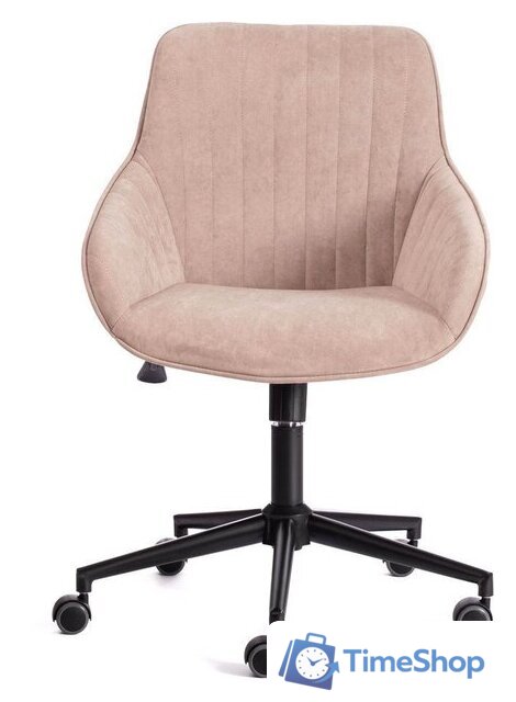 Офисное кресло TetChair Dublin (велюр, бежевый 40) - Изображение №5 — Интернет-магазин Time-Shop