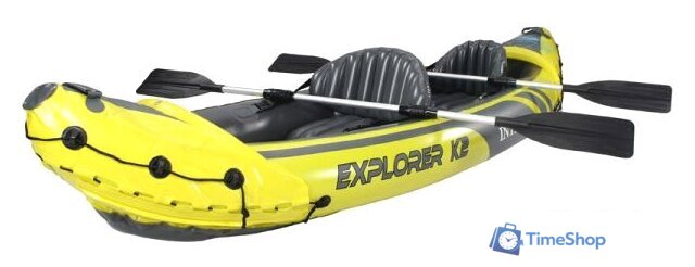 Надувная лодка Intex Explorer K2 68307 - Изображение №3 — Интернет-магазин Time-Shop