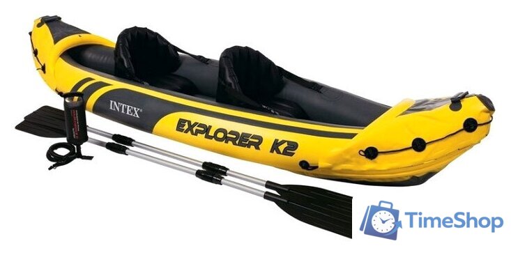 Надувная лодка Intex Explorer K2 68307 - Изображение №1 — Интернет-магазин Time-Shop