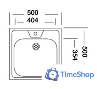Кухонная мойка КромРус S 407 RUS - Изображение №2 — Интернет-магазин Time-Shop