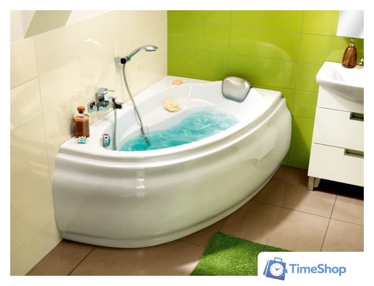 Ванна Cersanit Joanna 160x95 R (с каркасом и экраном) - Изображение №3 — Интернет-магазин Time-Shop