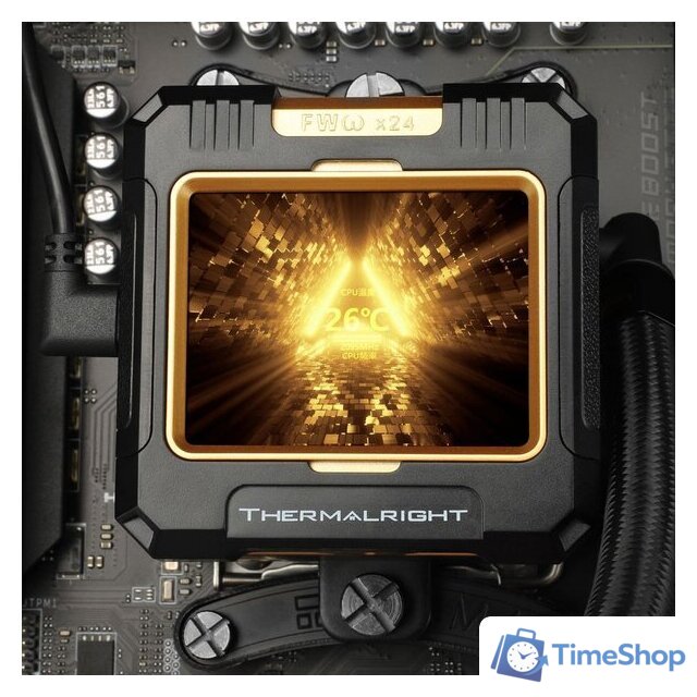 Система жидкостного охлаждения для процессора Thermalright Frozen Warframe 360 (черный) - Изображение №7 — Интернет-магазин Time-Shop