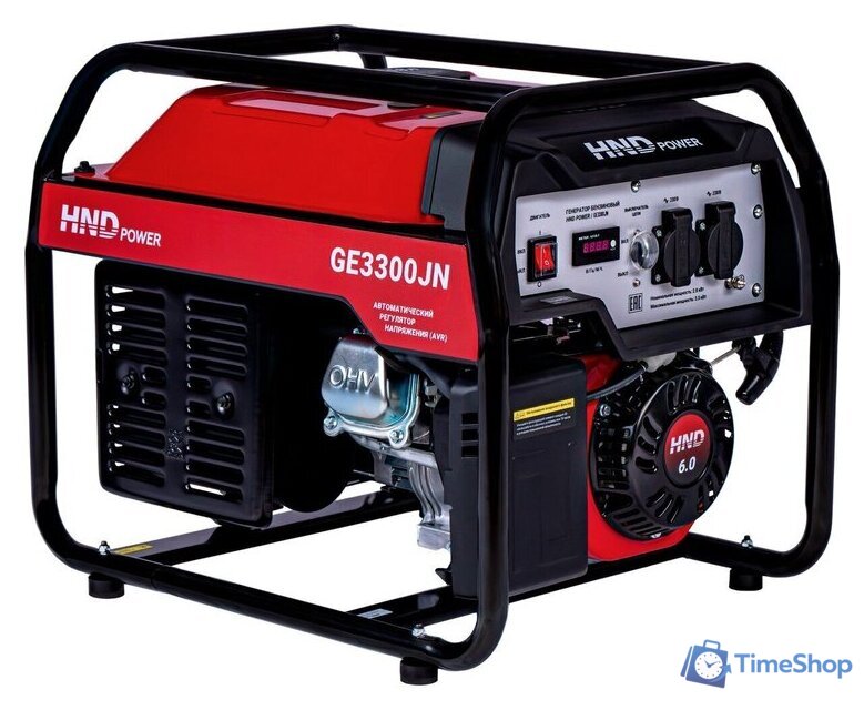 Бензиновый генератор HND GE3300JN - Изображение №9 — Интернет-магазин Time-Shop