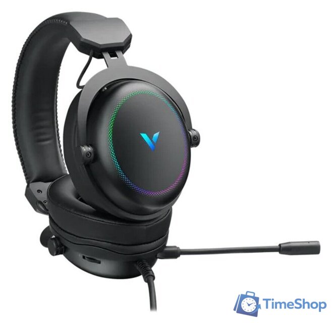 Наушники Rapoo VH300S (черный) - Изображение №2 — Интернет-магазин Time-Shop
