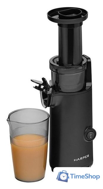 Соковыжималка Harper HJE-S01 (черный) - Изображение №3 — Интернет-магазин Time-Shop