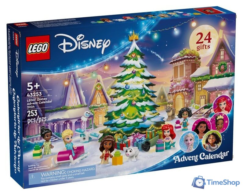 Конструктор LEGO Disney 43253 Новогодний календарь на 2024 год - Изображение №1 — Интернет-магазин Time-Shop