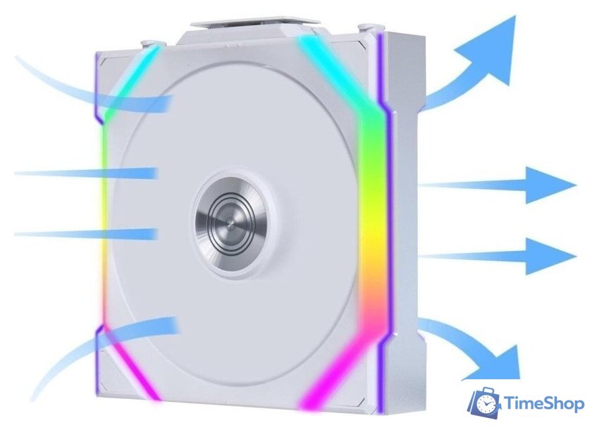 Комплект вентиляторов для корпуса с контроллером Lian Li Uni Fan SL 120 Wireless G99.12SL1W3W.00 - Изображение №5 — Интернет-магазин Time-Shop