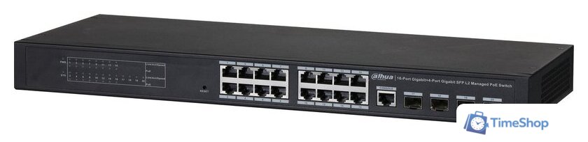 Управляемый коммутатор 2-го уровня Dahua PFS4420-16GT-240 - Изображение №1 — Интернет-магазин Time-Shop