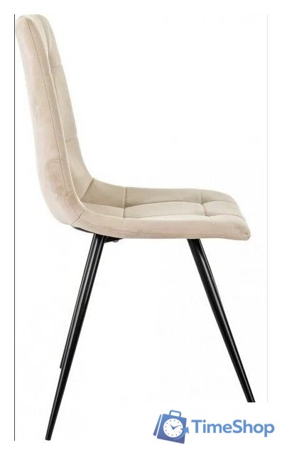 Стул Бюрократ CH-K1 4 шт (бежевый Holland 06/черный) - Изображение №8 — Интернет-магазин Time-Shop