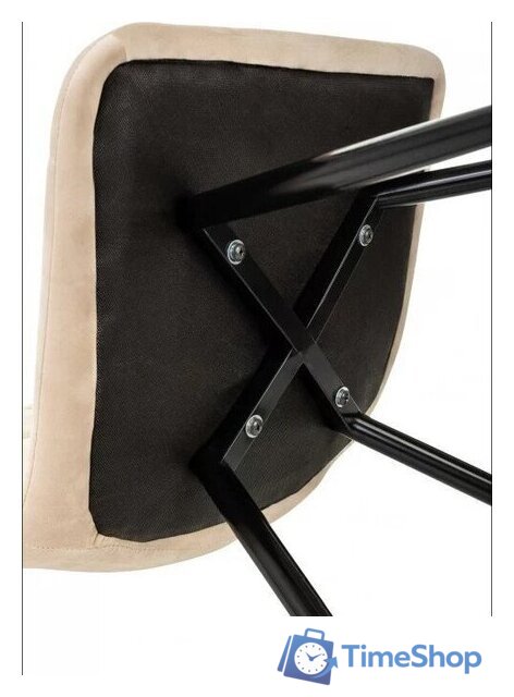 Стул Бюрократ CH-K1 4 шт (бежевый Holland 06/черный) - Изображение №5 — Интернет-магазин Time-Shop