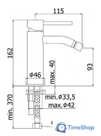 Смеситель Paffoni Light LIG131CR - Изображение №2 — Интернет-магазин Time-Shop