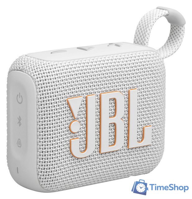 Беспроводная колонка JBL Go 4 (белый) - Изображение №1 — Интернет-магазин Time-Shop