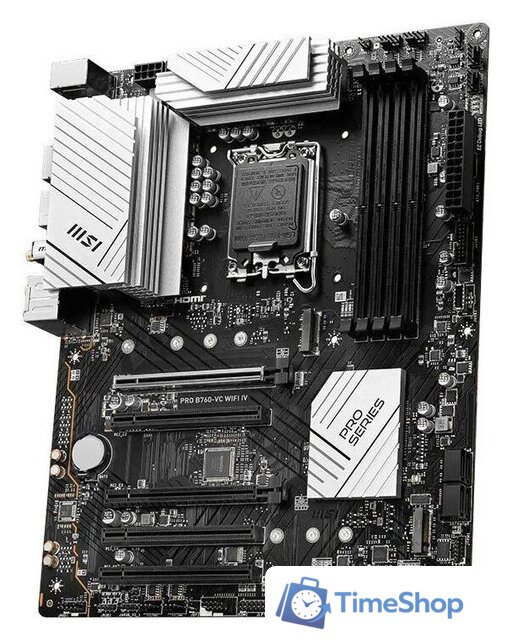 Материнская плата MSI PRO B760-VC WIFI IV - Изображение №2 — Интернет-магазин Time-Shop