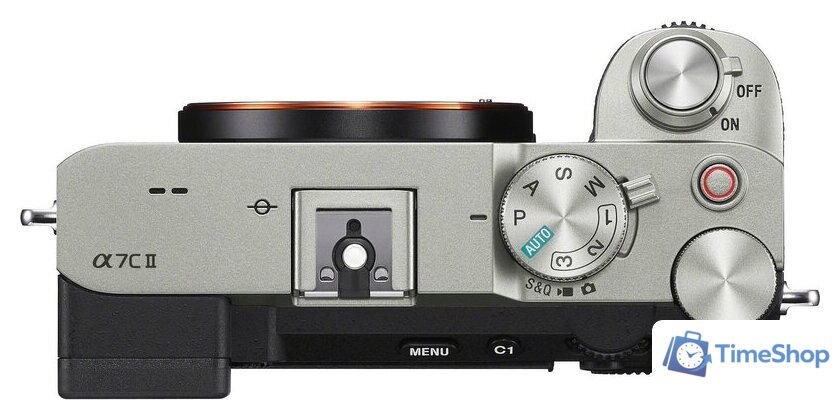 Беззеркальный фотоаппарат Sony Alpha a7C II Body (серебристый) - Изображение №3 — Интернет-магазин Time-Shop