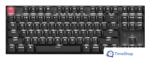 Клавиатура Keychron K8 V2 White LED K8X-A4 (Keychron Super Banana, нет кириллицы) - Изображение №1 — Интернет-магазин Time-Shop