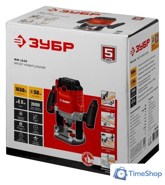 Вертикальный фрезер Зубр ФМ-1650 - Изображение №5 — Интернет-магазин Time-Shop