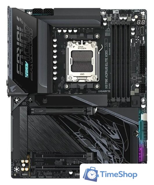 Материнская плата Gigabyte X870E Aorus Elite X3D - Изображение №1 — Интернет-магазин Time-Shop