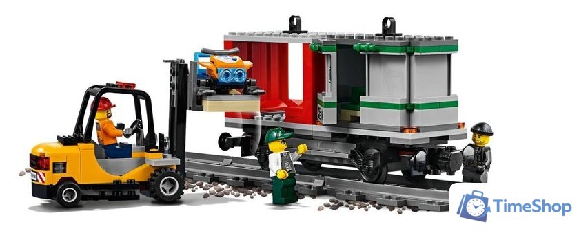 Конструктор LEGO City 60198 Грузовой поезд - Изображение №2 — Интернет-магазин Time-Shop
