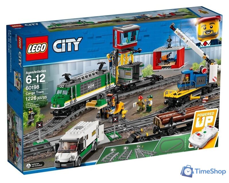 Конструктор LEGO City 60198 Грузовой поезд - Изображение №1 — Интернет-магазин Time-Shop