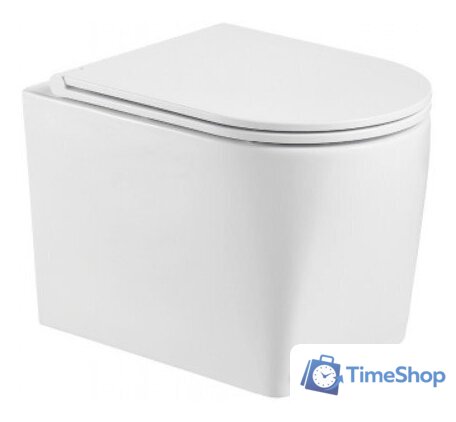 Унитаз подвесной WeltWasser Nesenbach 004 GL-WT (белый глянец) - Изображение №1 — Интернет-магазин Time-Shop