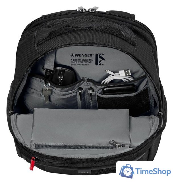 Городской рюкзак Wenger XE Professional 15.6 612739 (черный) - Изображение №5 — Интернет-магазин Time-Shop