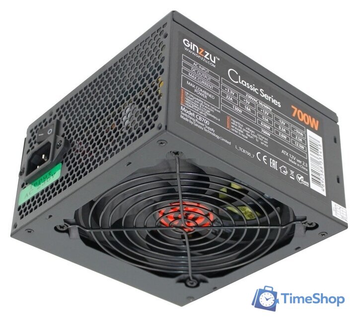 Блок питания Ginzzu CB700 - Изображение №3 — Интернет-магазин Time-Shop