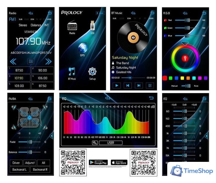 USB-магнитола Prology CMX-230 - Изображение №4 — Интернет-магазин Time-Shop