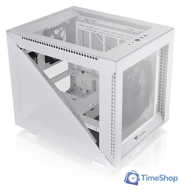 Корпус Thermaltake Divider 200 TG Snow CA-1V1-00S6WN-00 - Изображение №5 — Интернет-магазин Time-Shop
